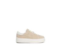 Dune London Women's 'Eden' Suede Trainers in Light Sand | Size: 3 Dune London Light Sand 3