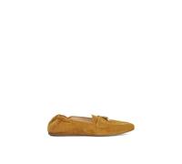 Dune London Women's 'Glamper' Suede Loafers in Tan | Size: 4 Dune London Tan 4
