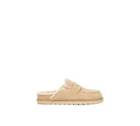 Dune London Women's 'Goldys' Suede Mules in Beige | Size: 7 Dune London Beige 7