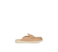 Dune London Women's 'Gracious' Suede Loafers in Light Sand | Size: 3 Dune London Light Sand 3
