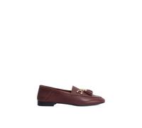 Dune London Women's 'Greyby' Leather Loafers in Red | Size: 8