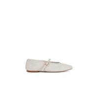 Dune Womens Dune Headliner Leather Ballet Flats Ecru Leather Eur 40 / 7 UK Women