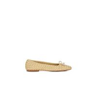 Dune London Women's 'Heat' Leather Ballet Pumps in Lemon | Size: 3 Dune London Lemon 3