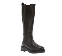 Dune London Womens/Ladies Tenley Leather Elasticated Knee-High Boots - Black - 3 UK - Black - 100% Mixed
