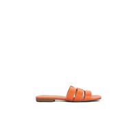 Dune London Women's 'Layyla' Leather Sandals in Orange | Size: 3 Dune London Orange 3