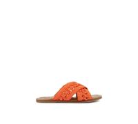 Dune London Women's 'Level' Sandals in Orange | Size: 3 Dune London Orange 3