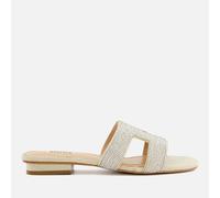 Dune London Women's Loupe Embellished Leather Sandals - UK 4