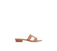 Dune London Women's Loupe Leather Mule Sandals - Tan - UK 8