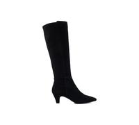 Dune London 'sera' Suede Knee High Boots In Black Black