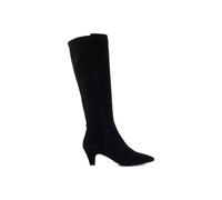 Dune London 'sera' Suede Knee High Boots In Black Black