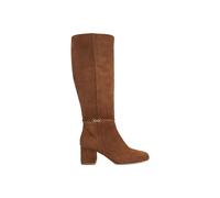 Dune London Women's Wide Fit 'Sanna' Leather Knee High Boots in Tan | Size: 3 Dune London Tan 3