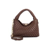 Dune London Woven Cross Body Bag Chocolate