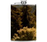 Dune Mist Elegant Portable Flask for on-The-Go Refreshment - Leakproof and Durable Companion
