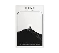 Dune Movie Paul And Chani Canvas Poster Wall Art Decor Print Picture Paintings for Living Room Bedroom Decoration 12x18inch(30x45cm)
