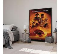 Dune Part Two (2024) Framed Classic-Cult Movie Poster Print Wall Art Image Home Decor Artworks Framed Poster Different Sizes and Colours