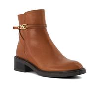 Dune Praising Leather Women's Tan Boots