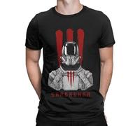 Dune Sardaukar Imperial Soldier Men's T Shirts SciFi Movie Casual Tees Short Sleeve Round Collar T-Shirt Cotton Gift Idea Tops Black
