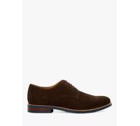Dune Stanley Leather Men's Brown Lace-Up Shoes UK 8