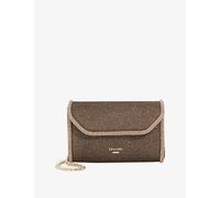 Dune Womens Dune Bellini Woven Clutch Bag Bronze Metallic Fabric 1 Size