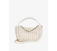 Dune Womens Dune Dinideliberate Mini Woven Grab Bag White Synthetic 1 Size