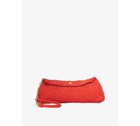 Dune Womens Dune Encourage Woven Clutch Red Synthetic 1 Size