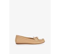 Dune Womens Dune Grier Leather Moccasins Camel Leather Eur 38/5 UK Women