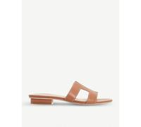 Dune London Women's Loupe Leather Mule Sandals - Tan - UK 5