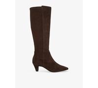 Dune Womens Dune Sera Suede Knee-High Boots Brown Suede Eur 37 / 4 UK Women