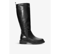 Dune London Women's 'Tilings' Leather Knee High Boots in Black | Size: 3 Dune London Black 3