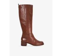 Dune Womens Dune Turner Leather Knee-High Boots Tan Leather Mix Eur 38/5 UK Women