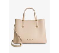 Dune Womens Ecru-synthetic Reptile Dorry Large Faux-leather Tote Bag 1 Size
