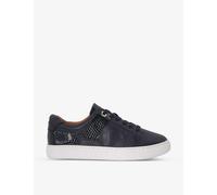 Dune Womens Vy-synthetic Elodie Faux-leather Low-top Trainers Eur 36 / 3 Uk Women