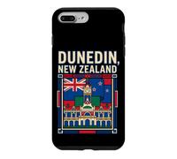 Dunedin New Zealand Flag Clock Tower Vintage Art Case for iPhone 7 Plus/8 Plus