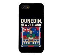 Dunedin New Zealand Flag Clock Tower Vintage Art Case for iPhone SE (2020) / 7/8