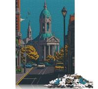 Dunedin Pixel Art Jigsaw Puzzles Puzzle for Adults Kids. 1000 Pieces Whimsical Challenge Toy Educational Games Home Decoration for Educational Games Gifts 1000pcs (38x26cm)