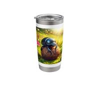 Dung Beetle - Dung in Your Life - Roll Stainless Steel Insulated Tumbler