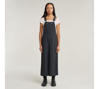 Dungaree Dress - Grey - Women XS