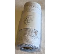 Dungaree Queen 3mm x 100m Macrame Cord, Dream Catchers, Wall Hanging. 100% cotton, soft, strong and durable. The cord is available in a variety of colours. (Natural)