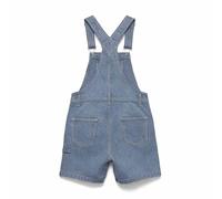 Dungarees Mens Summer Regular Fit Dungaree Shorts Adjustable Straps Short Overalls with Pockets Solid Colour Denim Bib Shorts Casual Heavy Duty Workwear Painters Clothes for Men