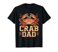 Dungeness Crab Dad Pacific Northwest Family Crabbing T-Shirt