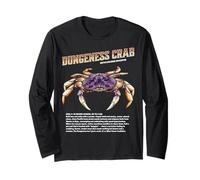 Dungeness Crab Pacific Northwest Fishing & Crabbing Outdoors Long Sleeve T-Shirt