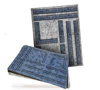 DUNGEON CRAFT: Walls Pack 2D Terrain Set ttrpg