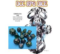 Dungeon Crawl Classics RPG Dice Set Elemental Dice Void