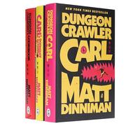 Dungeon Crawler Carl Series by Matt Dinniman 3 Books Collection Set (Dungeon Crawler Carl, Carl's Doomsday Scenario & The Dungeon Anarchist's Cookbook)