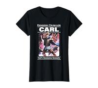 Dungeon Crawler Carl Vintage Paperback Illustration Book T-Shirt, Women, Black, Large