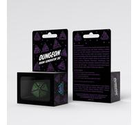 Dungeon Generator Die: Black & Green