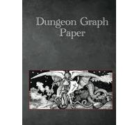 Dungeon Graph Paper for a Lazy DM (Dungeon Master): Dungeons and Dragons Graph Paper