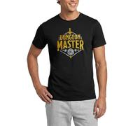 Dungeons and Dragons Dungeon Master Silver Gold Men's T-Shirt