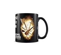 Pyramid International Dungeons and Dragons Mug (Choose Your Path Design) 11oz Ceramic Black Mug, Coffee Mug & Dungeon and Dragons Gifts - Official Dungeon & Dragons Merchandise