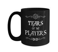 Dungeons and Dragons Mug for Boyfriend Dungeon Master - Black Tea Cup Funny Gift for D&D Dnd DM Fan